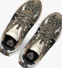 bruine kaotiko lage sneakers detroit glam