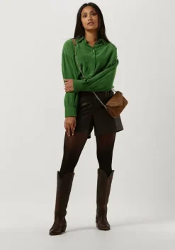 bruine knit-ted broeken alois short