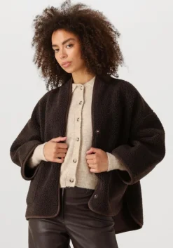 bruine knit-ted teddy jas joko