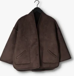 bruine knit-ted teddy jas joko