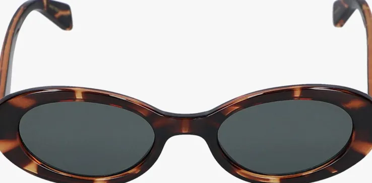 bruine komono zonnebril ana tortoise