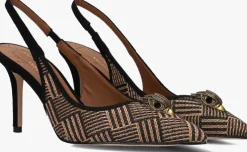 bruine kurt geiger london slingbacks belgravia high sling