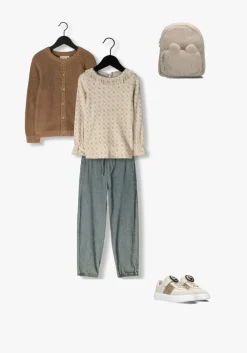 bruine lil' atelier vest nmnemlen lin ls knit lil