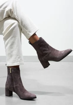 bruine lina locchi enkellaarsjes 8543