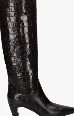 bruine lina locchi hoge laarzen mw508