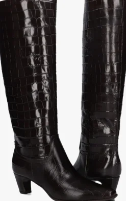 bruine lina locchi hoge laarzen mw508