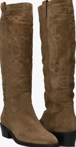 bruine lina locchi hoge laarzen at40