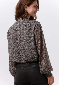 bruine liu jo blouses tunica ts nav creponne