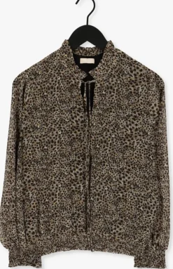 bruine liu jo blouses tunica ts nav creponne