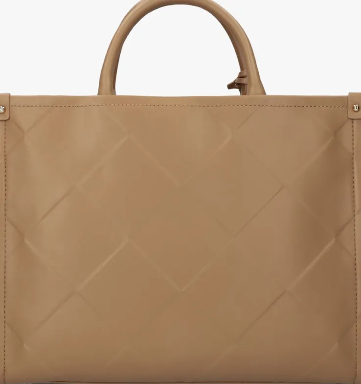 bruine liu jo handtas ridhi shopping bag