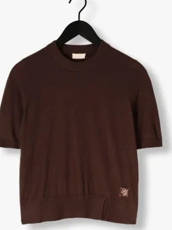 bruine liu jo trui maglia chiusa