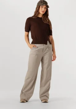 bruine liu jo trui maglia chiusa