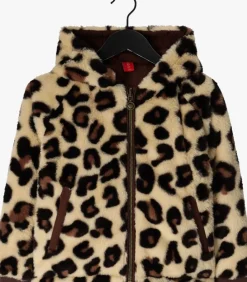 bruine looxs little faux fur jas 2331-7220-452