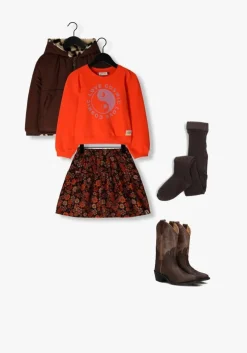 bruine looxs little minirok 2431-7758-811