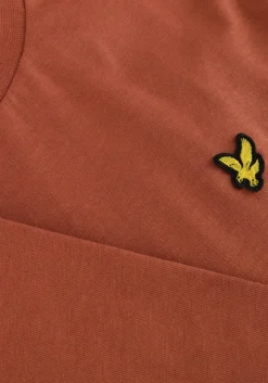 bruine lyle & scott t-shirt plain t-shirt
