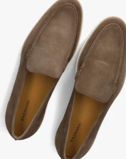 bruine magnanni loafers 25117