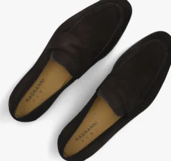 bruine magnanni loafers 25396