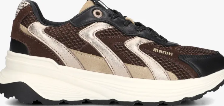 bruine maruti lage sneakers dora