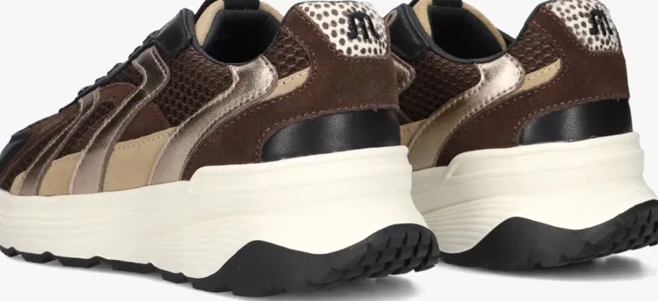 bruine maruti lage sneakers dora