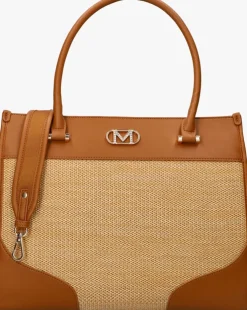 bruine mexx handtas riley bag