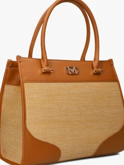 bruine mexx handtas riley bag