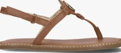 bruine michael kors kids platte sandalen jagger riley