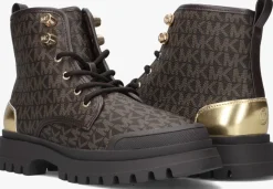 bruine michael kors kids veterboots payton