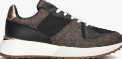 bruine michael kors lage sneakers jaime trainer