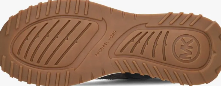 bruine michael kors lage sneakers jaime trainer