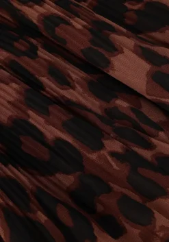 bruine minus midi jurk mia smock long dress 1