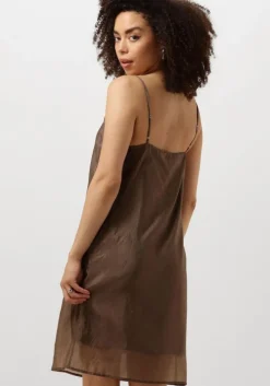 bruine modström mini jurk idrismd dress