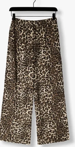 bruine modström pantalon tipsymd print pants