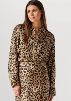 bruine msch copenhagen blouses mschclarette irida shirt aop