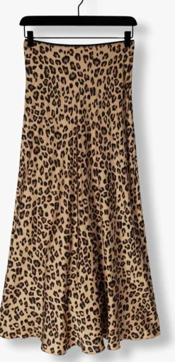 bruine msch copenhagen midirok mschclarette irida skirt aop