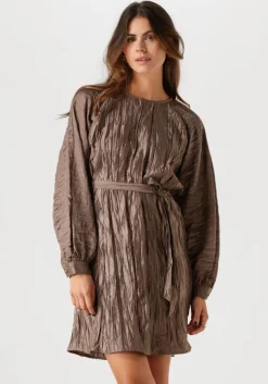 bruine msch copenhagen mini jurk mschailey dress