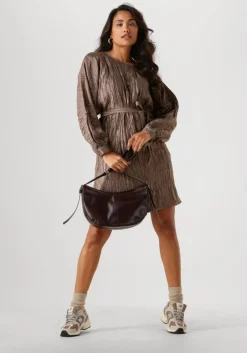 bruine msch copenhagen mini jurk mschailey dress
