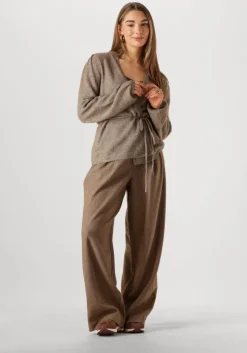 bruine msch copenhagen pantalon mschjennabella hw pants