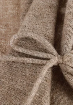 bruine msch copenhagen vest mschguste hope wrap cardigan