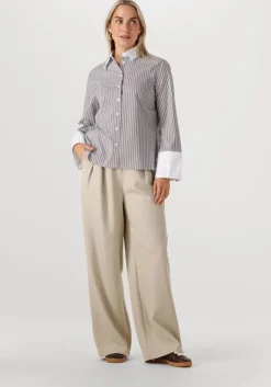 bruine neo noir blouses dranila stripe shirt