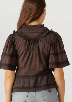 bruine neo noir blouses evienne s voile top