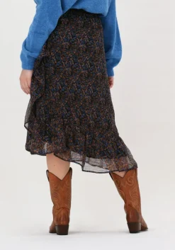 bruine neo noir midirok tara dark blossom skirt