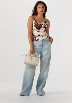 bruine neo noir top lindy cow print top