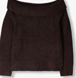 bruine neo noir trui jane knit blouse