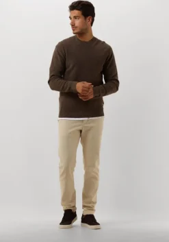 bruine nokwol lage sneakers connor