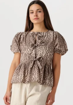 bruine notre-v blouses nv-frederica leo
