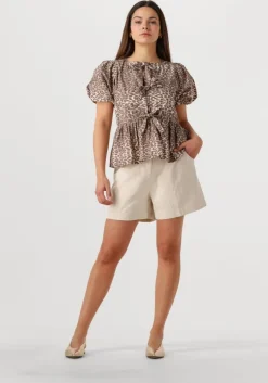 bruine notre-v blouses nv-frederica leo