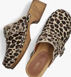 bruine notre-v clogs 7743