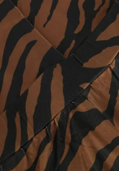 bruine notre-v flared broek nv celeste flared pants