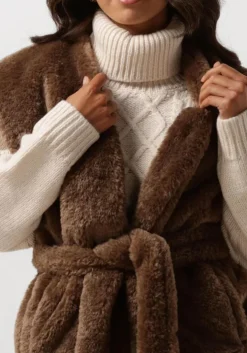 bruine notre-v gilet nv-edi