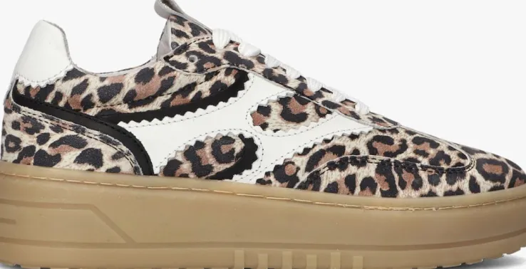 bruine notre-v lage sneakers anemone-63